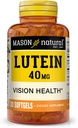 MASON NATURAL Lutein 40 Mg Ultra Styrke Myke Gels - 30 Ea