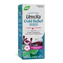 Naturens måte kald relief Syrup, Umcka, Shortens Varighet & Reduserer Severity, Multi-Simptom Kald Relief, Homeopatisk, Phenylephrine Free, Ikke-Drowsy, Cherry Flavored, 4 Fl Oz (Packing May Vary)