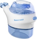 Nasal irrigasjonssystem med 50 saltpakker, Elektrisk Neti Pot Nese Cleaner Sinus rengjøringsmaskin for Sinus Relief Nasal Congestion Runny Nese