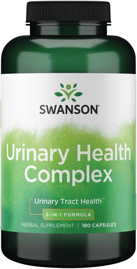 Swanson urin Health Complex Triple Herbal beskyttelse urinblåser helse støtte 180 kapsler