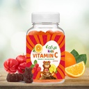 Kids Vitamin C - Immunsystem Booster Gummies med Bear Shaped - Immunsystem Støtte Vitaminer Supplement for voksne og barn - Vitamin C & Acerola Extract, 60 Count (Pack of 1)