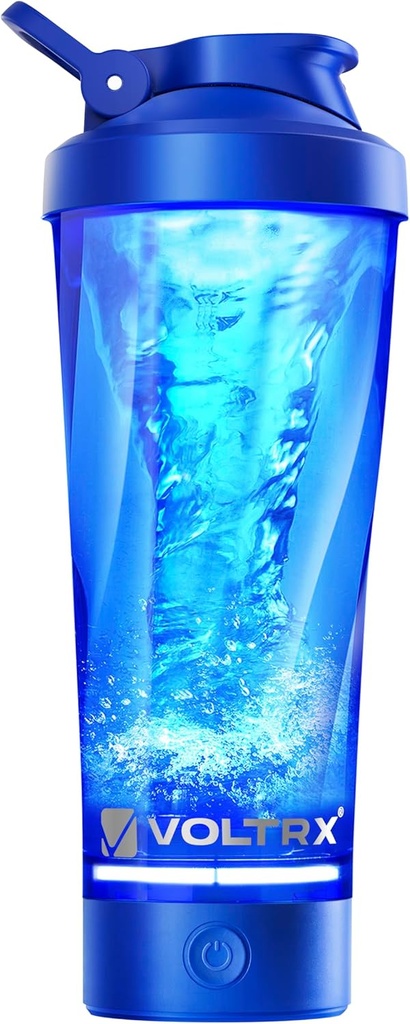 VOLTRX Premium Electric Protein Shaker Flaske, laget med tritan - BPA Gratis - 24 oz Vortex Portable Mixer Cup / USB Oppladbare Shaker Cups for proteinshakes