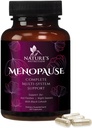 Menopause Supplements for kvinner med svart cohosh - Hot Flash og Hormone støtte for kvinner, Naturlig Menopause Relief Vitaminer støtte Mild Night Sweats & Balance, ikke-GMO & Glutenfri - 60 Kapsler