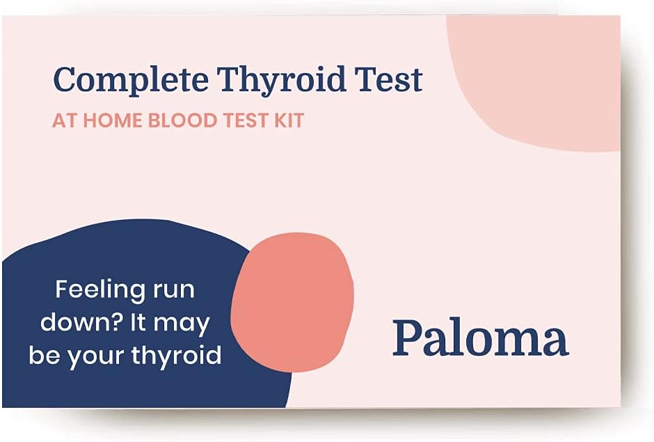 Komplett at-Home Thyroid Test | Nøyaktig og omfattende | TSH, gratis T3, gratis T4, TPO Antistoffer | Smerteløs Finger Prick | Rask og enkel | fra hypothyroidisme ekspert leger