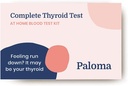 Komplett at-Home Thyroid Test | Nøyaktig og omfattende | TSH, gratis T3, gratis T4, TPO Antistoffer | Smerteløs Finger Prick | Rask og enkel | fra hypothyroidisme ekspert leger