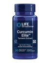 Livsforlengelse Curcumin EliteTM Turmeric Extract, 500 mg, curcuminoids, gurmeroner, Fenugreek, Inflammerende Helsestøtte, hjerte- og immunstøtte, Glutenfri, Ikke-GMO, Vegetarisk, 30 Kapsler