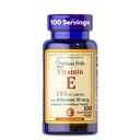 Puritans Pride vitamin E 184mg (400mg) med Selenium 50mcg, vitamin Supplement for immunsystem og antioksidant helsestøtte, 3 måneders forsyning, 100 Rapid Release Softgels