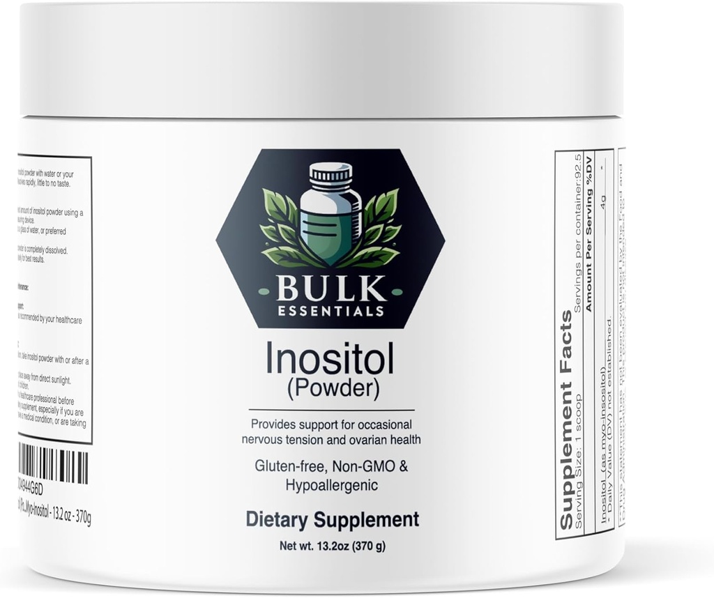 Generic Bulk Essentials Inositol (Powder) - med Myo-Inositol - 13,2 oz - 370g