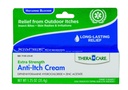 Thera Care Anti-Itch krem | Ekstra styrke | Utendørs kløe relief | 1,25 oz