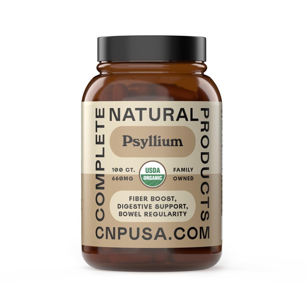 Ren naturlig hele Psyllium Husk pulver kapsler - 660mg Kapsler 100 ren uovertruffen fiber & Colon rengjøring piller