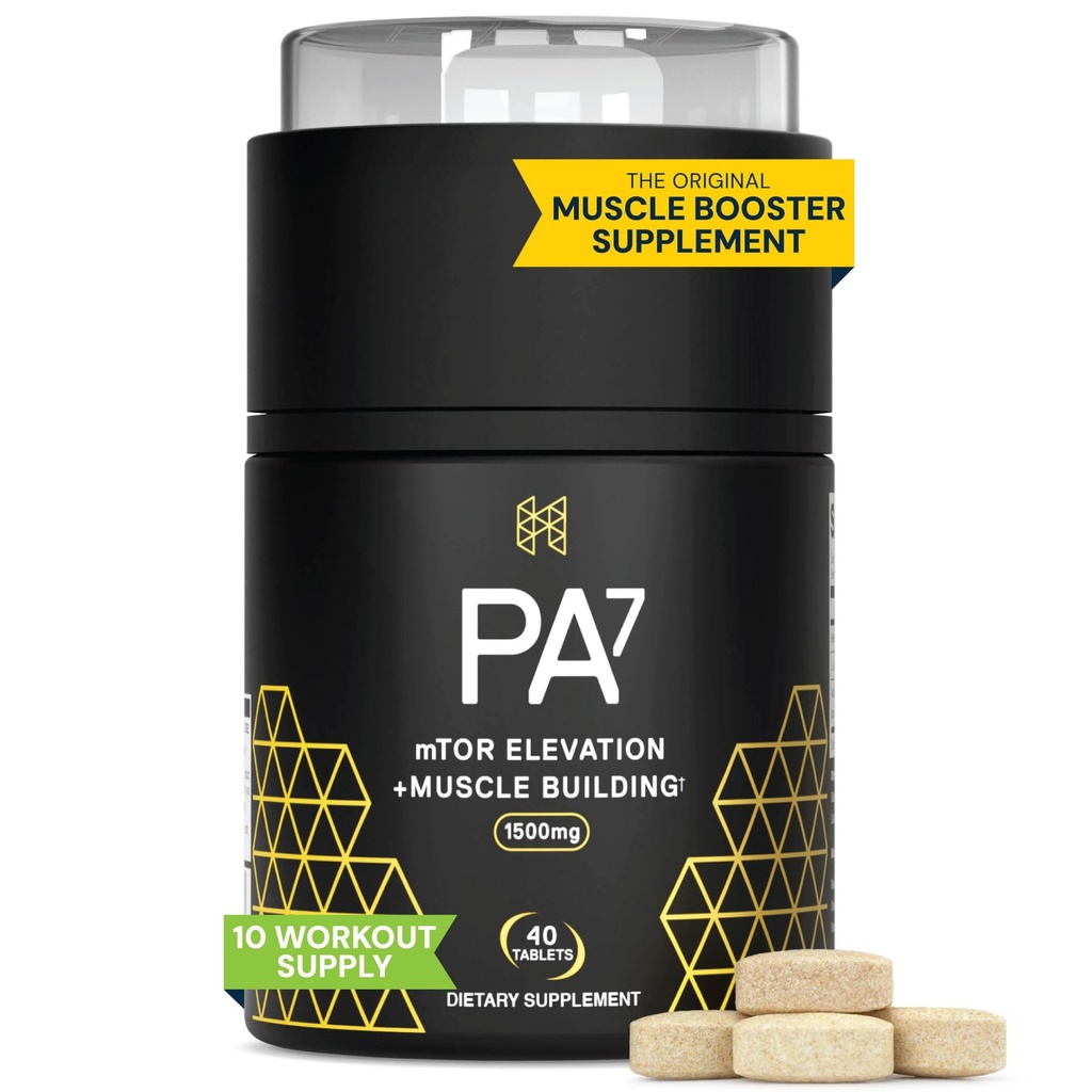 HPN PA(7) Fosfatidic Acid Muscle Builder Topp Naturlig Muscle Builder - Boost mTOR | Bygg masse og styrke fra din uttrening | 10 dagers forsyning