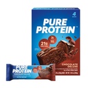 Rene proteinbarer, høyt protein, næringsrike snacks for å støtte energi, lavt sukker, glutenfri, sjokolade deluxe, 1.76 oz., pakke med 4