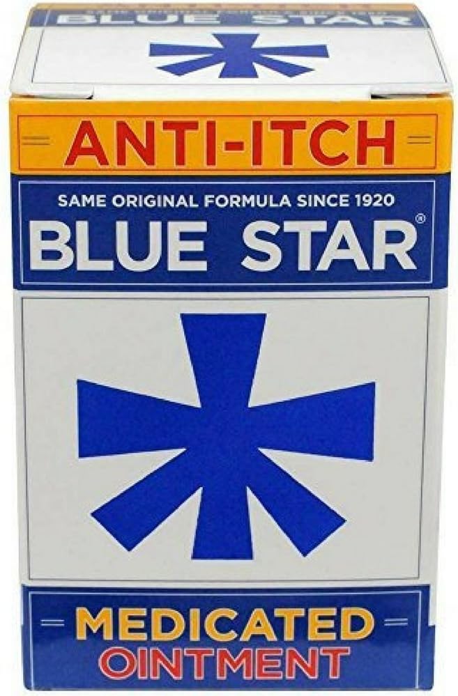 Blå stjerne Anti-kykt Medikament 2 oz (pakke med 10)