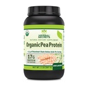 Herbal hemmeligheter organiske pea protein pulver | 2 Lbs. | 17 gram protein per servering | 4,2 gram BCAA kosttilskudd | Ikke-GMO | Glutenfri | laget i USA