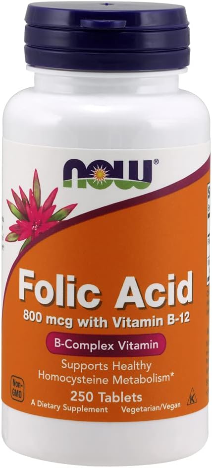 NU Foods Folic Acid 800 mikrog Tabs (pakke med 2)