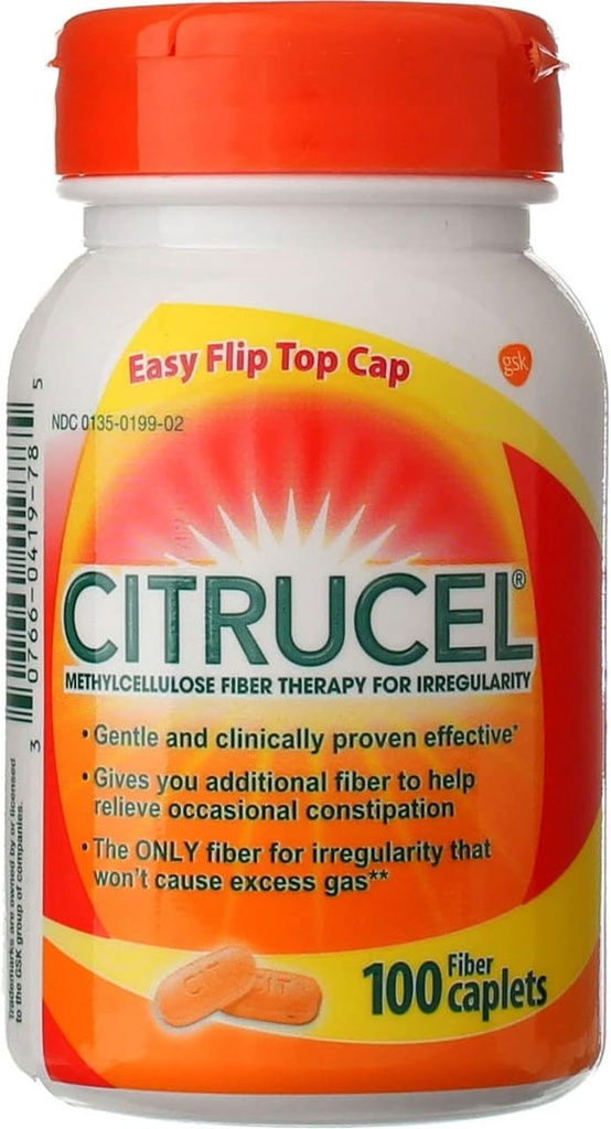 CITRUCEL Caplets Størrelse 100ct Cirucel Caplets 100ct