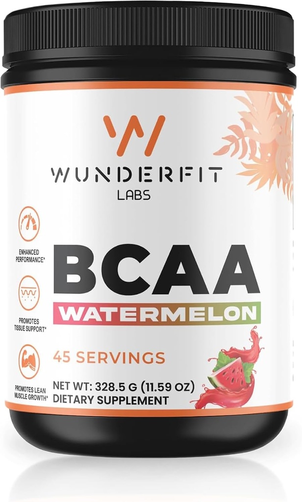 BCAA (vannmelon), pulver, 45 serveringer