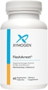 XYMOGEN FlashArrest - Mål Estrogen aktivitet for begge menn + kvinner - Hops Extract + Norge Spruce Extract - Hjelper Relieve Normal Menopausale symptomer som Hot Flashes (60 kapsler)