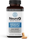 LifeSeasons NeuroQ minne og fokus med DHA-400 - Øker kognitiv ytelse og sunn hjernefunksjon - nevrobeskyttende formel av Dr. Dale Bredesen - 120 kapsler