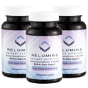 Aluminium Advance White Active Glutathione Complex - Max Dose 900mg Glutathione med 6X Boosters, ALA & NAC - Anti-Aging Skin Brightening Supplement - 60 Caps x 3 Flasker