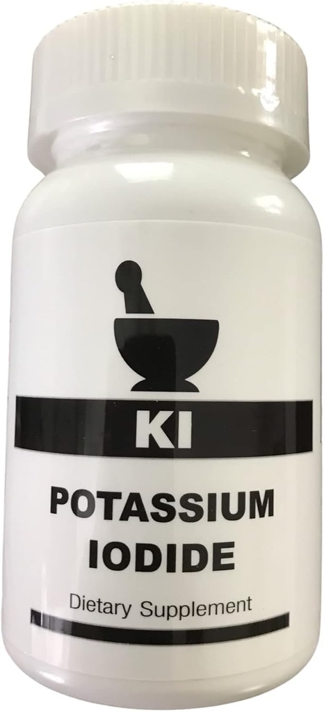 Kalium Iodide 130 Mg Kapsler (ikke 130 Mg Servering (2 65 Mg) 100 Tel. (Beste verdi på ) (1)