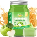(18 OZ) Irsk sjø Moss Gel Organic Raw Vegan Apple Flavor 102 vitaminer og mineraler Wild Harvested Ikke-GMO Immun Defense Booster Thyroid Digestiv støtte