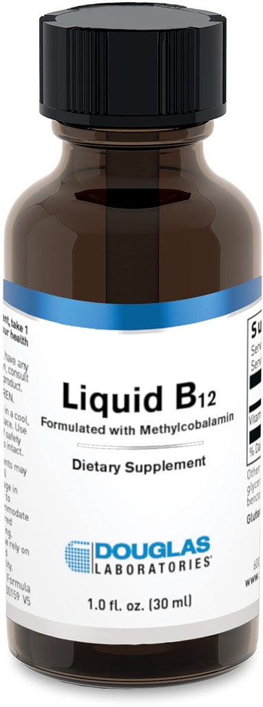 Douglas Laboratories Liquid B12 (formulert med Metylkobalamin)