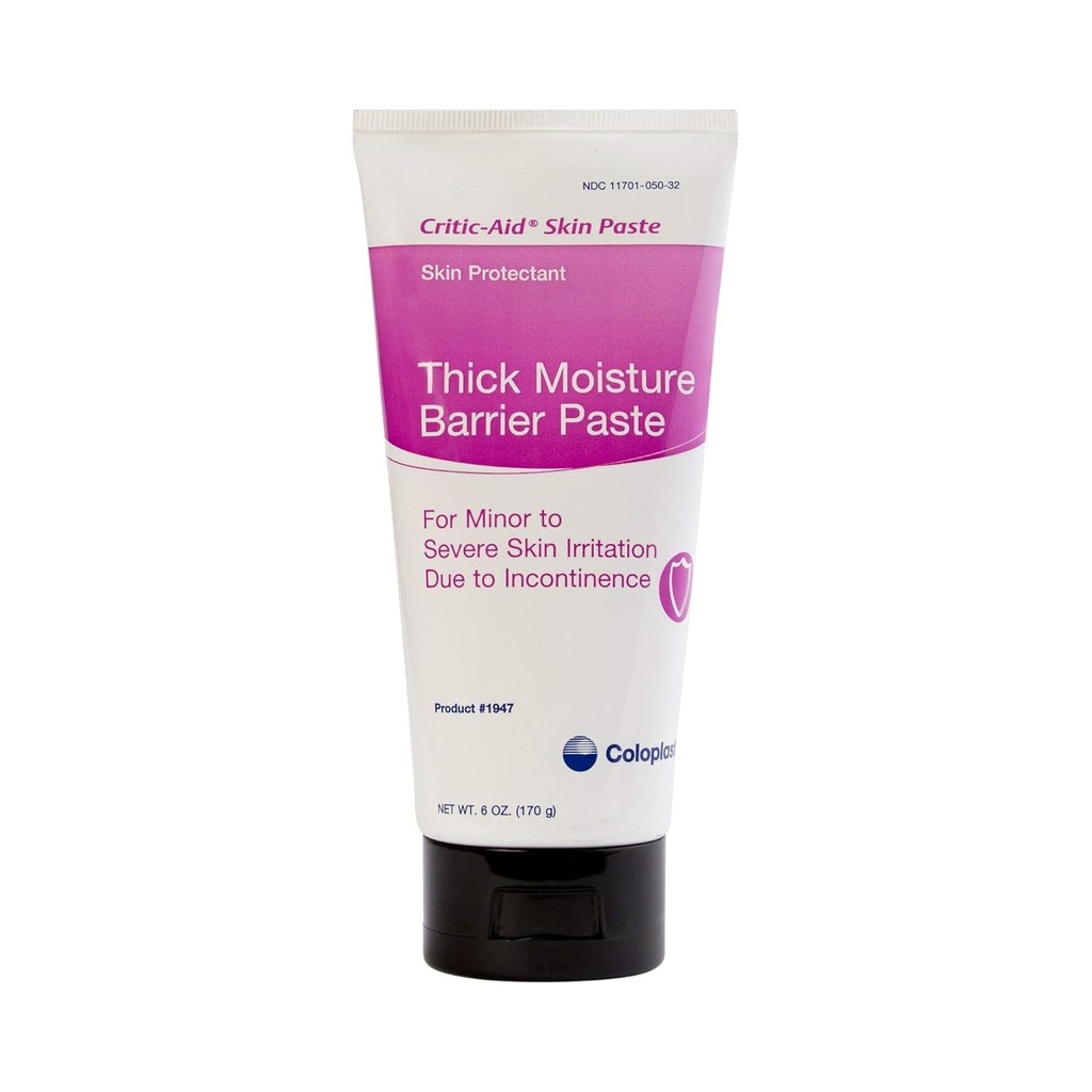 Coloplast Critic-Aid Skin Paste Hud Beskyttende Tykk Moistur Barrier Paste, 6 Ounce (Each) element 1947