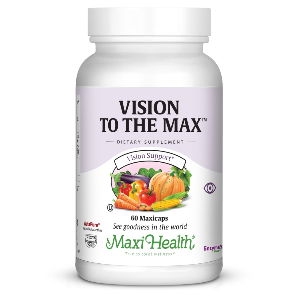 Maxi Vision til Max Complete Vision Støtte Kapsler, 60 greve