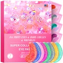 Under øyet lapper (24 par) - Øyegel pads for krukker, pufsende øyne, mørke sirkler, øyeposer, Naturlig collagen øye geler pads, under øyemaske lapper for oppfriskende, revitaliserende