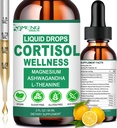 Cortisol Supplements for kvinner og menn, 16-i-1 Cortisol Reducer Detox Manager w. Magnesium, Ksm-66 Ashwagandha, L-theanin, Rhodiola, Fosfatydyserin for lavere kortisol, Recess Mood, Focus Support