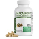 Bronson Maca Root Extra Lepidium Meyenii, ikke-GMO, 120 vegetariske kapsler