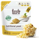Foods Alive Ikke-Fortifisert Premium ernæringsmessig Yeast Flakes, 6 o Unfortifisert vegansk ost pulver krydding
