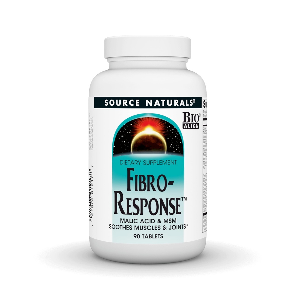 Kilde Naturals Fibro-Response Bio-Aligned Malic Acid & MSM, 90 tabletter