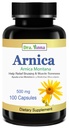 Arnica Montana kapsler 500 mg 100 kapsler