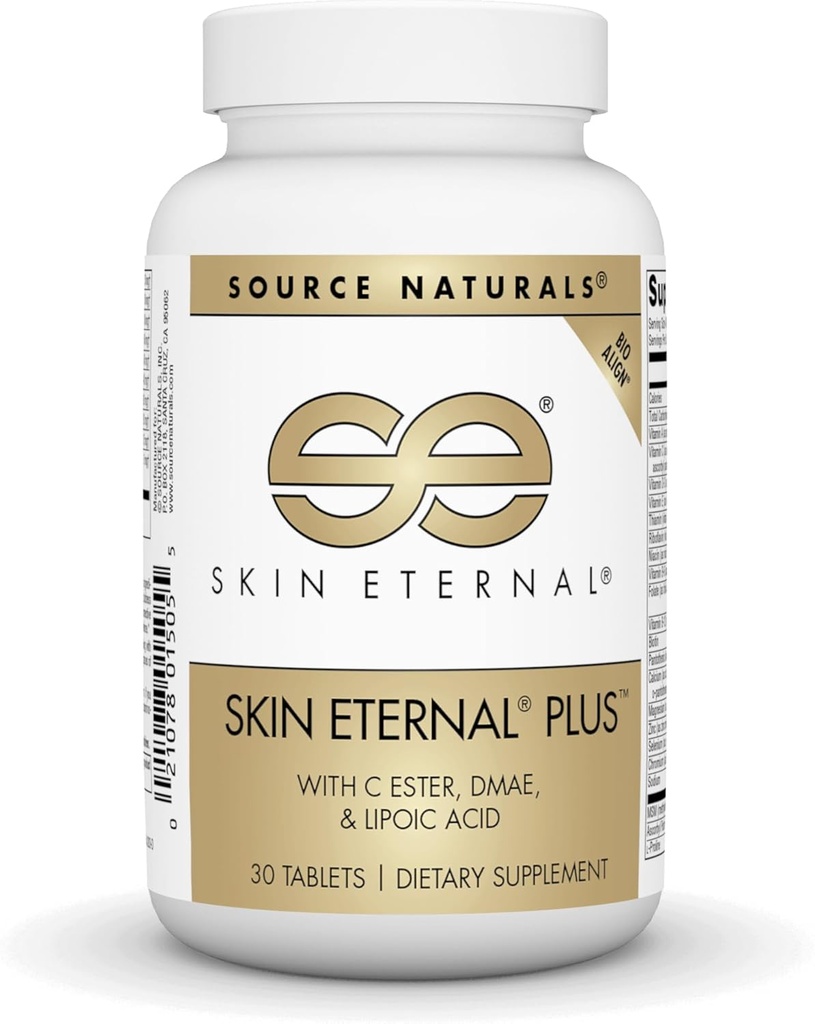 Kilde Naturals Evig Plus, med C Ester, DMAE, & Lipoic Acid - 30 tabletter
