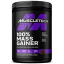 MuscleTech høy protein masse gevinster for menn og kvinner - Protein pulver rister for vekt gevinst, muskelbygging og gjenoppretting med kreatin Monohydrat - sjokolade fudge Brownie, 5.15 pund