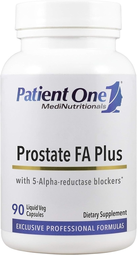 Pasienten én prostata FA Plus | Supplement til støtte prostata og urinveistrakt helse* | med så Palmetto, Pygeum, Lycopen og mer | 90 kapsler