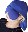 Sinus Pressure & Migraine Hodepine Relief Cap og Eye Wrap - Deep Penetrating Herbal ishatt for varme eller kalde Sinus smertelindring