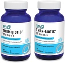 Klaire Labs SFI Helse Ther-Biotic Kvinners - Vaginal Probiotika for kvinner - Støtte Sunn Acidic Vaginal pH Balance & Comfort - 25b CFU Lactobacillus & Bifidobacterium (60 kapsler, 2 pakke)