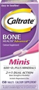 Kaltrat Kalsium & vitamin D3 Supplement Plus Minerals Mini Tabletter, 150 ea (pakke med 4)