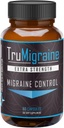 TruMigraine Relief & Forebygging | Alle naturlige migraine kosttilskudd for hodepine Relief | Ingredienser: Riboflavin, Feverfew, Paraben Free Butterbur, & Ginkgo Biloba | 60 Veggie Kapsler,