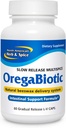 Nordamerikansk Herb & Spice OregaBiotic - 60 Kapsler - Immunsystem & Digestiv støtte - Hår, Hud & Nail Helse - Svart Seed Oil, Cumin Olje, Oregano Olje, Sage Olje - Ikke-GMO - 30 Total Services