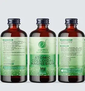 Vital Essens - Premium Atomic Colloidal Magnesium Supplement for optimal helse og avslapning - Ionisk løsning for naturlig velvære