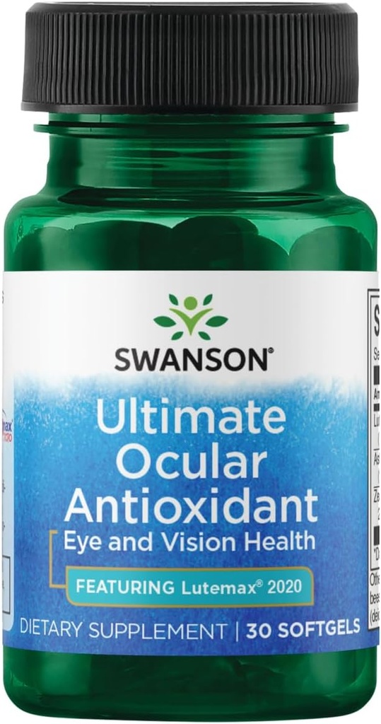 Swanson Ultimate Okulær Antioksidant 30 Sgels