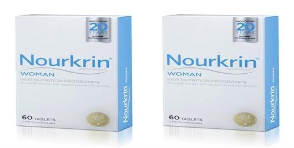 (2 Pack) - Nourkrin - Nourkrin Kvinne | 60's | 2 Pacific BUNDLE by Nourkrin