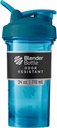 BlenderBottle Shaker Flaske Pro Series Perfekt for proteinshake og pre trening, 24-Ounce, Ocean Blue