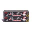 Apollo Energy Gum av flytende kjerne – 80 mg naturlig koffein per stykke - sukker-fri, aspartam-fri, Xylitol Gum - 5 stykker per pakke (2 pakker)