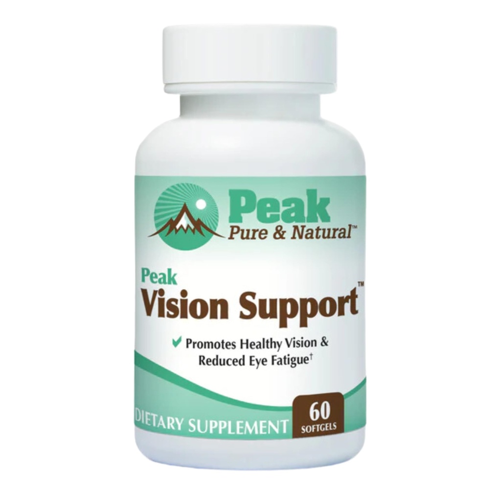 Peak Vision-støtte Eye Health Supplement - Lutein og Zeaxanthin Supplement for øyet tretthet, blått lys beskyttelse - fremmer sunne øyne og klar visjon (30 Services)