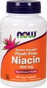 Nå® Foods Flush Free Niacin (Dobbel styrke) 500 mg w/90 caps